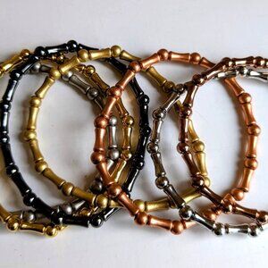Lia Sophia "Multiplicity" Set of 7 Stretch Bracelets